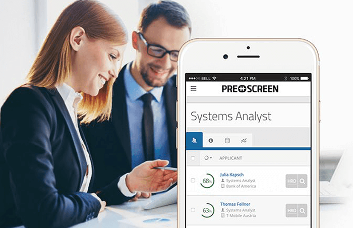 Prescreen software